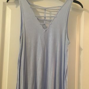 Light blue tank top